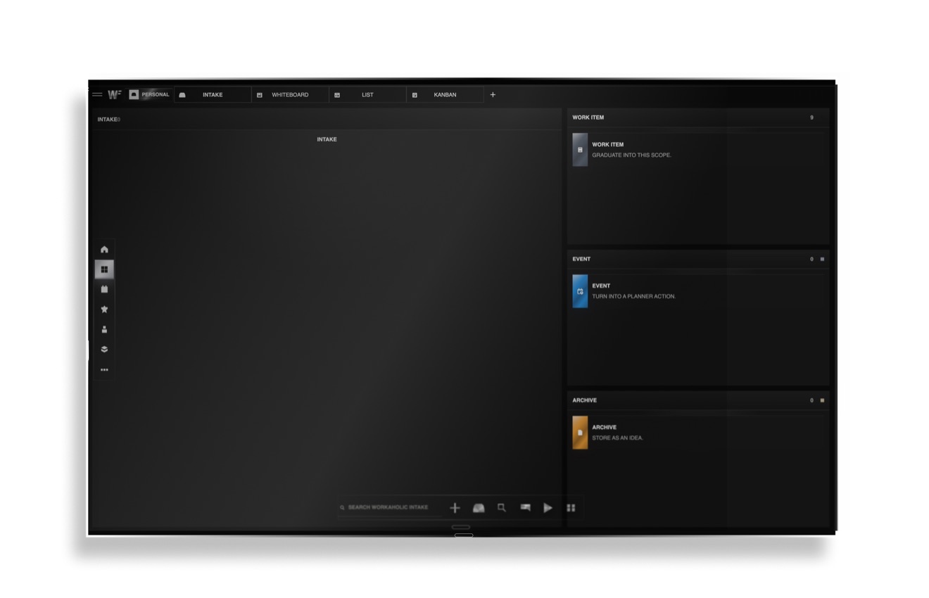 Inbox and intake surface preview